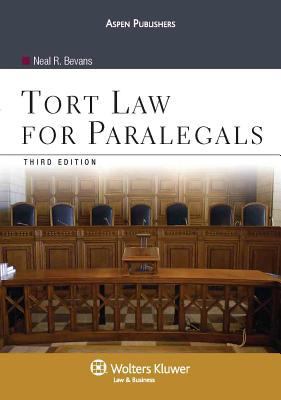 Tort Law for Paralegals 0735559414 Book Cover