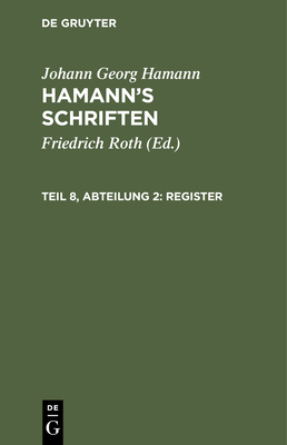 Register [German] 3112409612 Book Cover