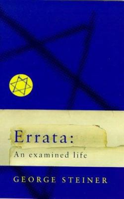 Errata : A Life in Ideas 0753804697 Book Cover