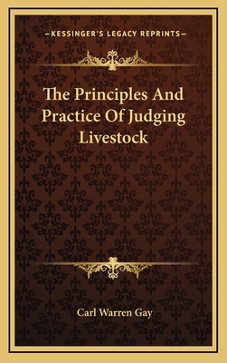 The Principles and Practice of Judging Livestock 1163868035 Book Cover
