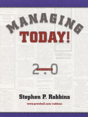 Managing Today! 0130116726 Book Cover