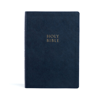 CSB Super Giant Print Reference Bible, Navy Lea... 1087782643 Book Cover