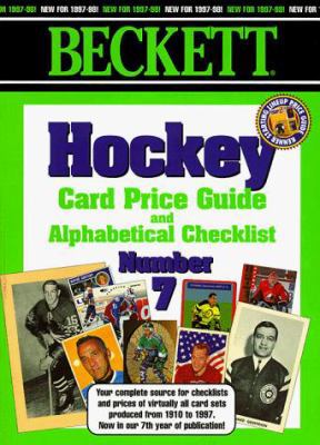 Beckett Hockey Card Price Guide and Alphabetica... 0676601197 Book Cover