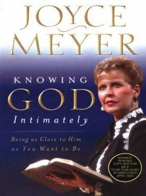 Knowing God Intimately: Being as Close to Him a... [Large Print] 0786255498 Book Cover