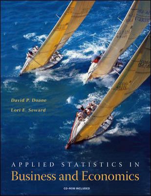 Applied Statistics in Business and Economics 0072966939 Book Cover