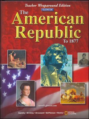 The American Republic to 1877 0078746760 Book Cover