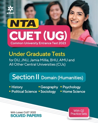 NTA CUET UG 2023 Section 2 Domain Humanities 9327196503 Book Cover