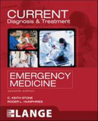 Current Diagnosis & Treatment Emergency Medicine 0071701079 Book Cover