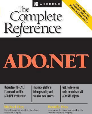 ADO.NET 0072228989 Book Cover