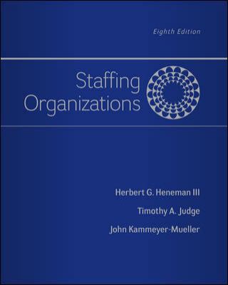 Staffing Organizations 0077862414 Book Cover