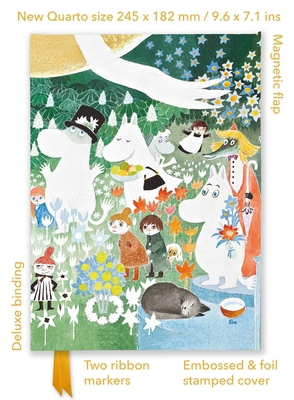 Moomin: Dangerous Journey (Foiled Quarto Journal) 1804179027 Book Cover