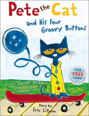 PETE THE CAT & HIS FOUR GROOVY 0007553676 Book Cover