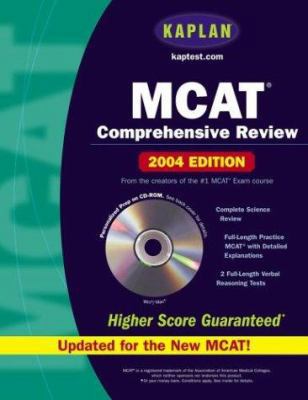 Kaplan MCAT Comprehensive Review [With CDROM] 0743241509 Book Cover