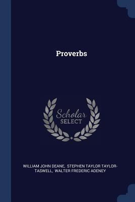 Proverbs 1377303993 Book Cover