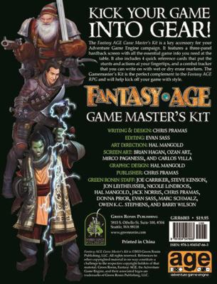 Fantasy Age Game Masters Kit 1934547662 Book Cover