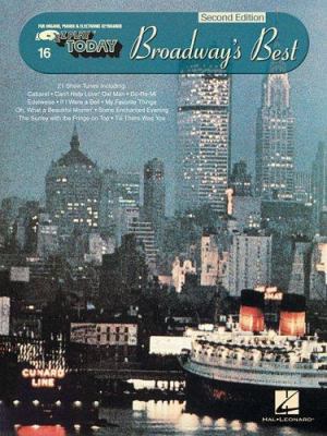 Broadway's Best: E-Z Play Today Volume 16 0634093169 Book Cover