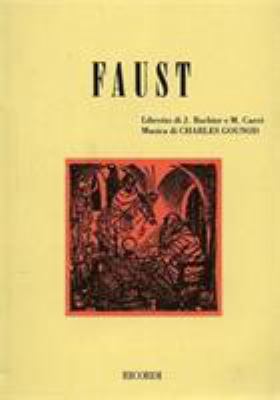 FAUST OPERA [Italian] 8875922462 Book Cover