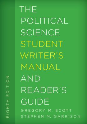 The Political Science Student Writer's Manual a... 1442267100 Book Cover