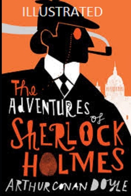 Paperback The Adventures of Sherlock Holmes Illustrated Book