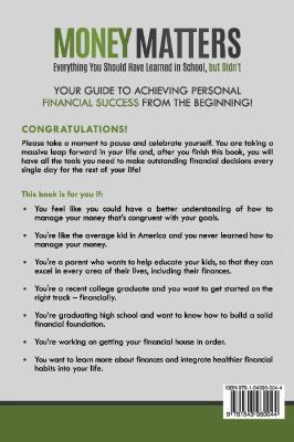 Money Matters: Everything You Should Have Learn... 1543960049 Book Cover
