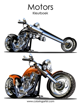 Motors Kleurboek 1 [Dutch] 1537043544 Book Cover