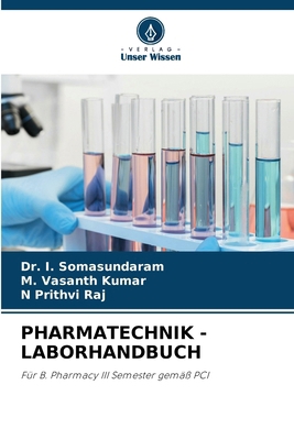 Pharmatechnik - Laborhandbuch [German] 6207850734 Book Cover