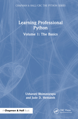 Learning Professional Python: Volume 1: The Basics 1032539259 Book Cover