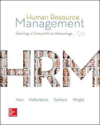 Loose-Leaf for Human Resource Management 1259116727 Book Cover