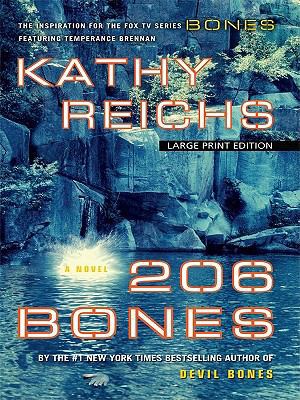 206 Bones [Large Print] 1410418928 Book Cover