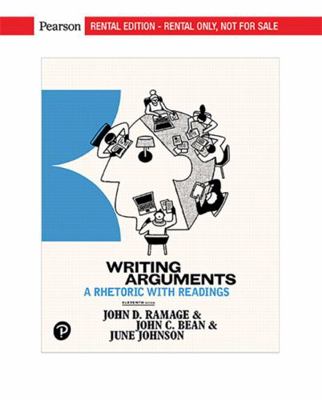 Writing Arguments: A Rhetoric with Readings [RE... 0134759745 Book Cover