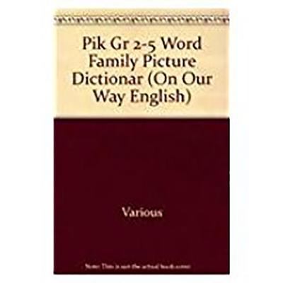 Pik Gr 2-5 Word Family Picture Dictionar 0757887066 Book Cover
