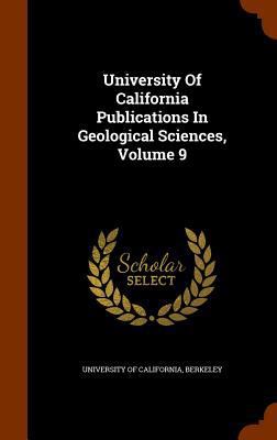 University of California Publications in Geolog... 1345041292 Book Cover