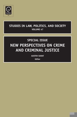 Special Issue: New Perspectives on Crime and Cr... 1848556527 Book Cover