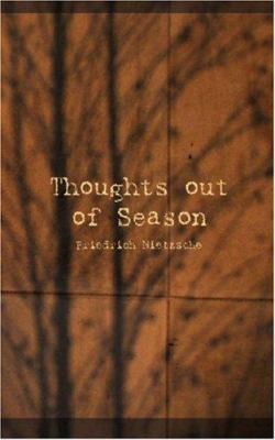 Thoughts Out of Season Part 1 1426419511 Book Cover