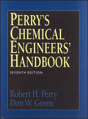 Perry's Chemical Engineers' Handbook 0070498415 Book Cover