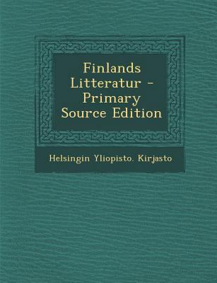 Finlands Litteratur [Finnish] 1289529833 Book Cover