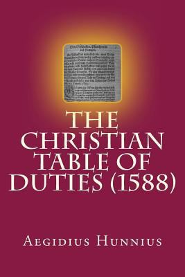 The Christian Table of Duties 189146955X Book Cover