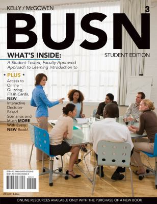 BUSN 3 (with Review Cards and Introduction to B... 1439039615 Book Cover