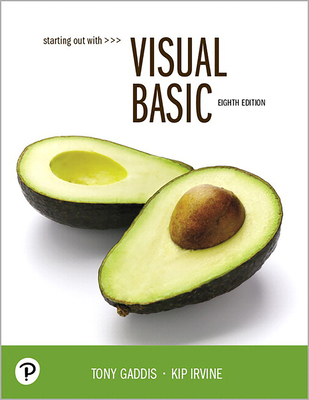 Starting Out with Visual Basic 0135204658 Book Cover