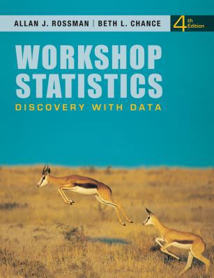Workshop Statistics: Discovery with Data 047054208X Book Cover