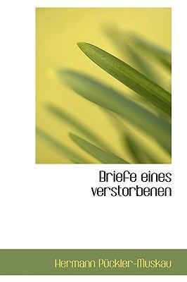 Briefe eines verstorbenen 1110209177 Book Cover