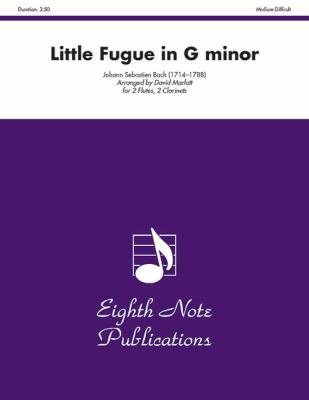 Little Fugue in G Minor: Score & Parts 1554725763 Book Cover