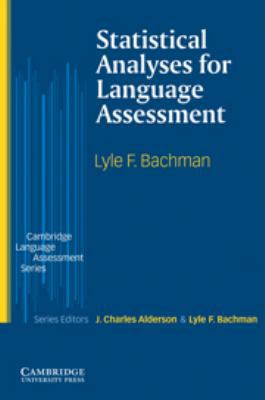 Statistical Analyses for Language Assessment Book 0521003288 Book Cover