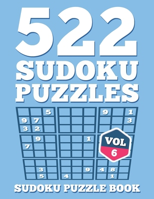 SUDOKU Puzzle Book: 522 SUDOKU Puzzles For Adul... 1086489373 Book Cover