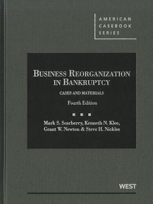 Business Reorganization in Bankruptcy: Cases an... 0314271309 Book Cover
