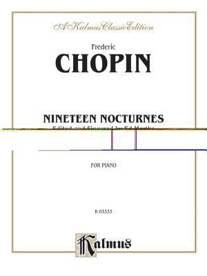 Nineteen Nocturnes for Piano 0769276628 Book Cover