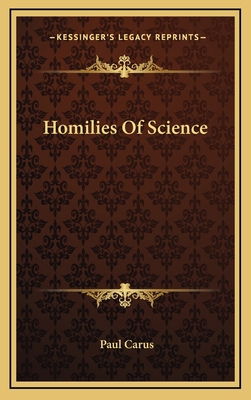 Homilies of Science 1163361690 Book Cover