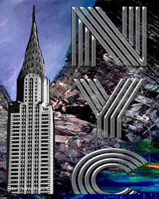 Iconic Chrysler Building New York City Sir Mich... 0464199808 Book Cover