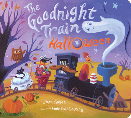 Goodnight Train Halloween: A Halloween Book for... 0358626072 Book Cover