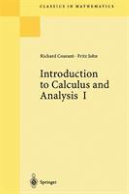 Introduction to Calculus and Analysis I 354065058X Book Cover